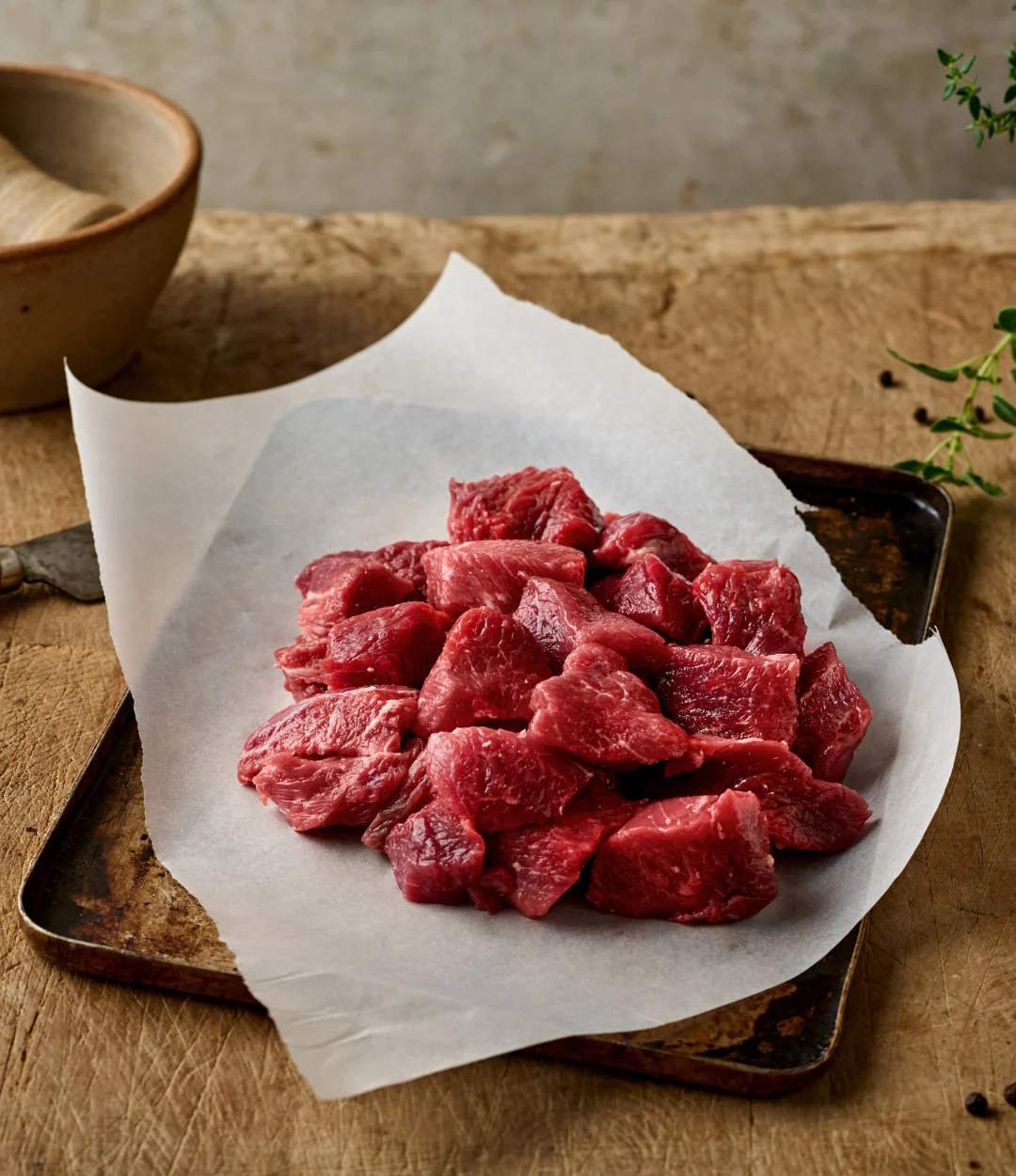 Diced Grass Fed Mutton (Pakistan)