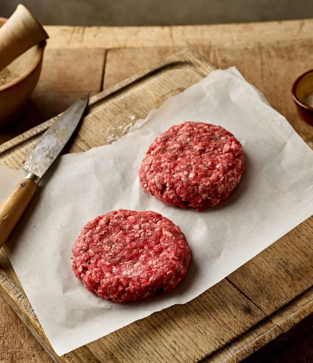 Grass Fed Beef Burgers